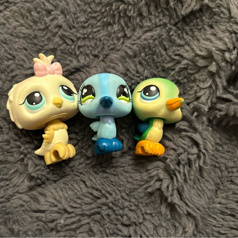 LPS Authentic Bird Trio: #147, #846, & #208